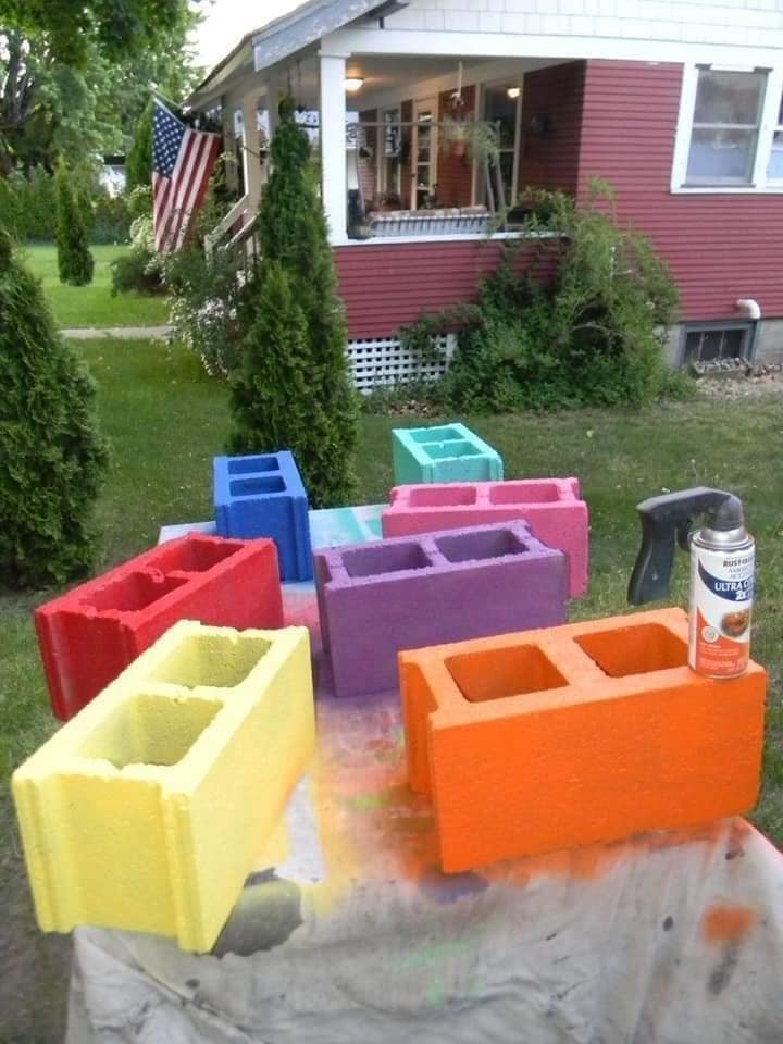 24 idées pour réutiliser les blocs en béton 19