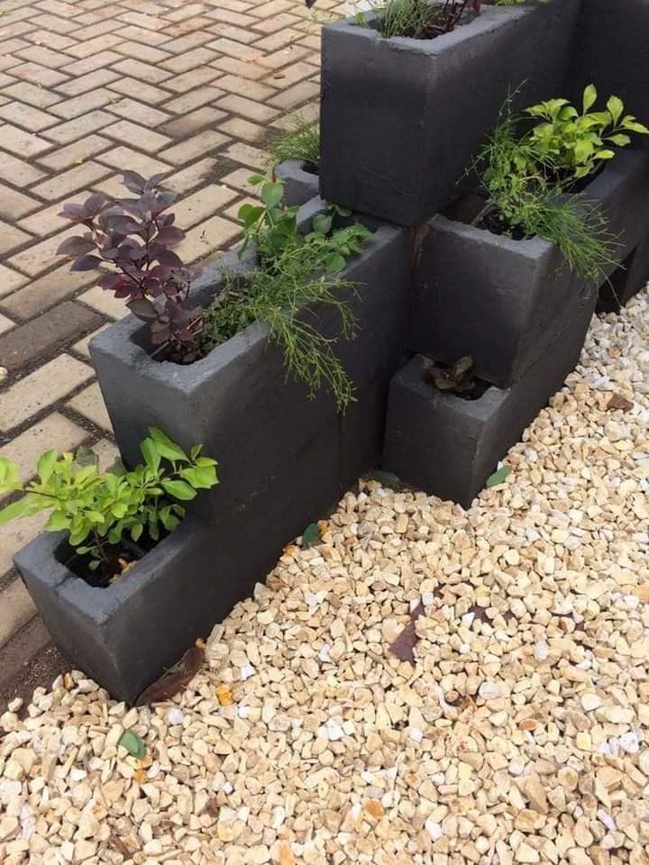 24 idées pour réutiliser les blocs en béton 23