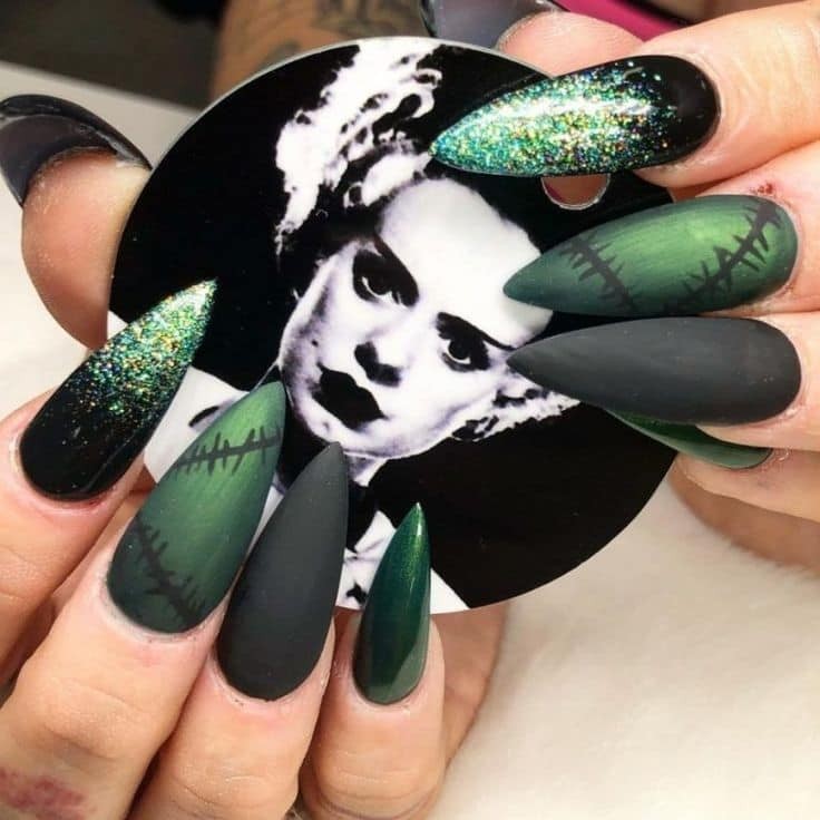54 idées amusantes et effrayante d'ongles pour la fête d'Halloween 25 54 idées amusantes et effrayante d'ongles pour la fête d'Halloween 25