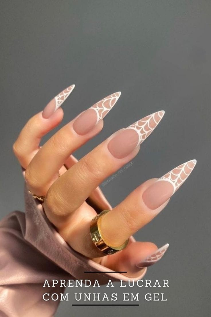 54 idées amusantes et effrayante d'ongles pour la fête d'Halloween 27 54 idées amusantes et effrayante d'ongles pour la fête d'Halloween 27