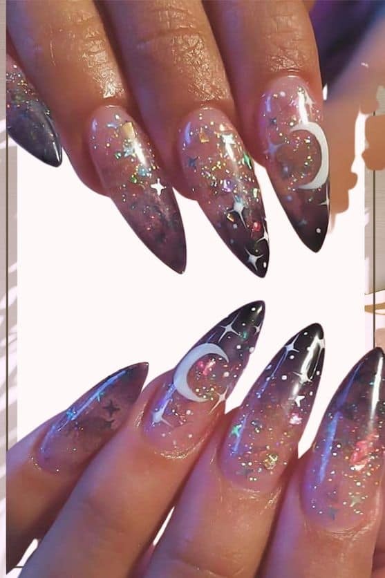 54 idées amusantes et effrayante d'ongles pour la fête d'Halloween 45 54 idées amusantes et effrayante d'ongles pour la fête d'Halloween 45