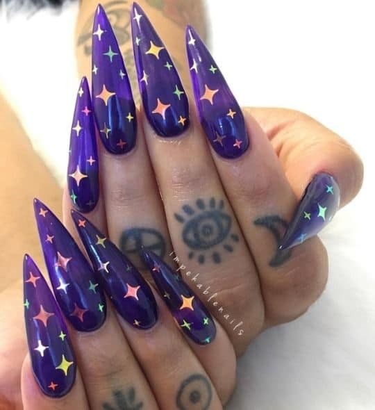 54 idées amusantes et effrayante d'ongles pour la fête d'Halloween 52 54 idées amusantes et effrayante d'ongles pour la fête d'Halloween 52