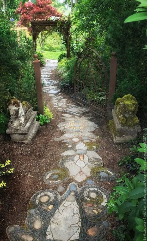50 décorations de chemins de jardin pour s'inspirer 46 50 décorations de chemins de jardin pour s'inspirer 46