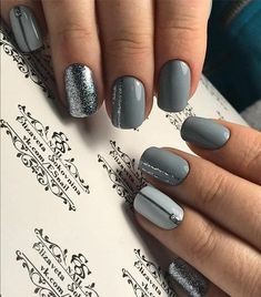 20 idées d'ongles gris que vous allez adorer 9 20 idées d'ongles gris que vous allez adorer 9