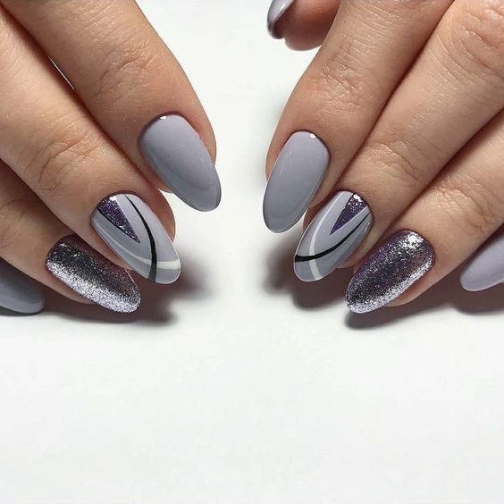 20 idées d'ongles gris que vous allez adorer 12 20 idées d'ongles gris que vous allez adorer 12