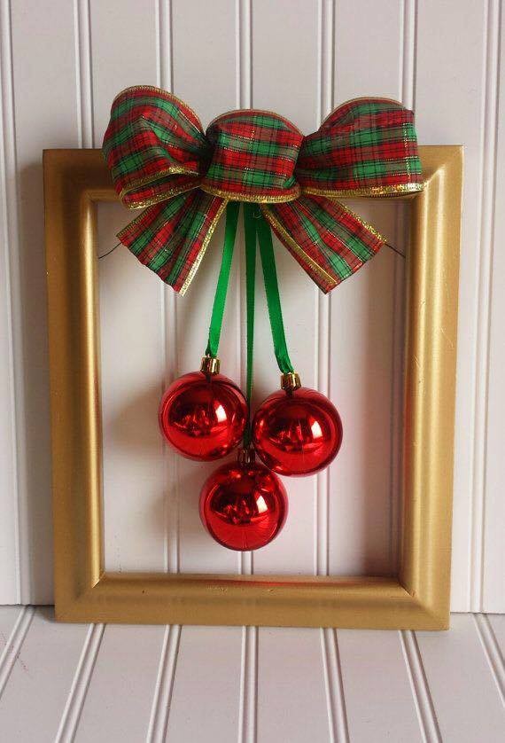 34 belles décorations de Noël pour votre porte 1 34 belles décorations de Noël pour votre porte 1