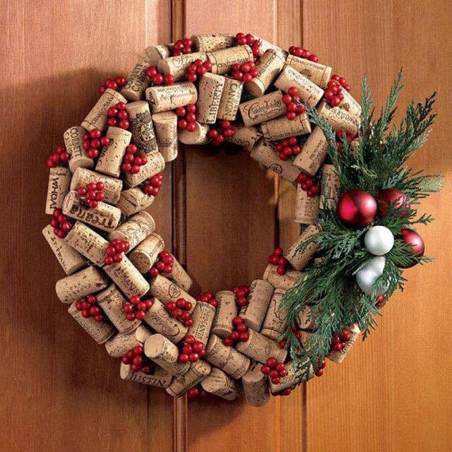 34 belles décorations de Noël pour votre porte 4 34 belles décorations de Noël pour votre porte 4