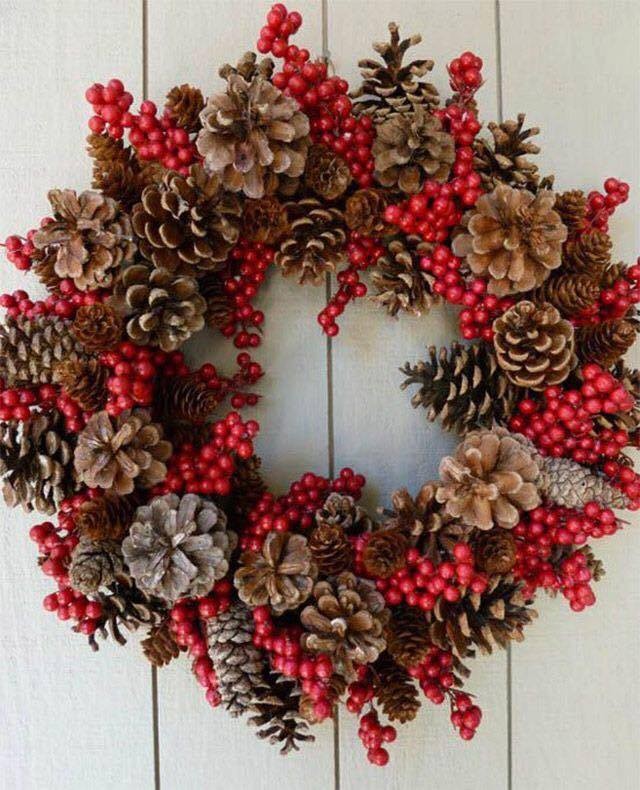 34 belles décorations de Noël pour votre porte 20 34 belles décorations de Noël pour votre porte 20