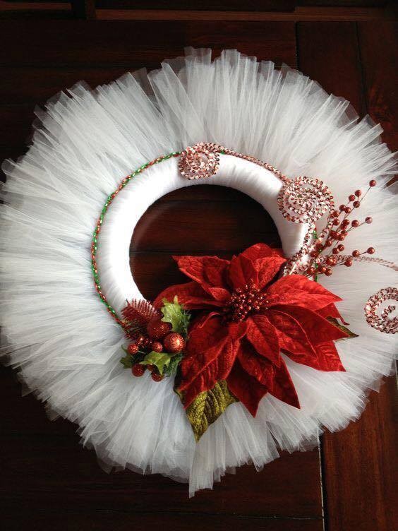34 belles décorations de Noël pour votre porte 23 34 belles décorations de Noël pour votre porte 23