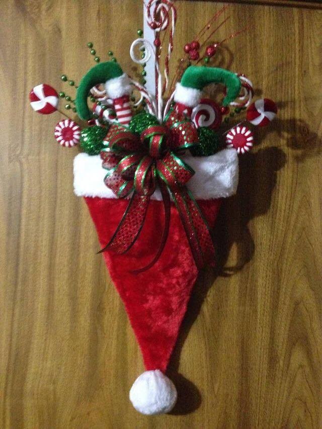 34 belles décorations de Noël pour votre porte 25 34 belles décorations de Noël pour votre porte 25