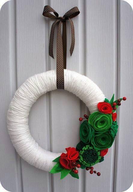 34 belles décorations de Noël pour votre porte 26 34 belles décorations de Noël pour votre porte 26