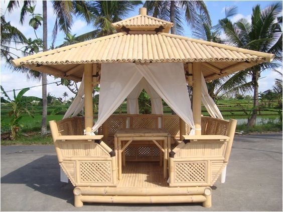 16 idées de gazebo en bambou et bois 1 16 idées de gazebo en bambou et bois 1