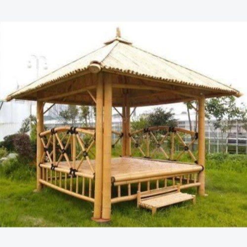 16 idées de gazebo en bambou et bois 16