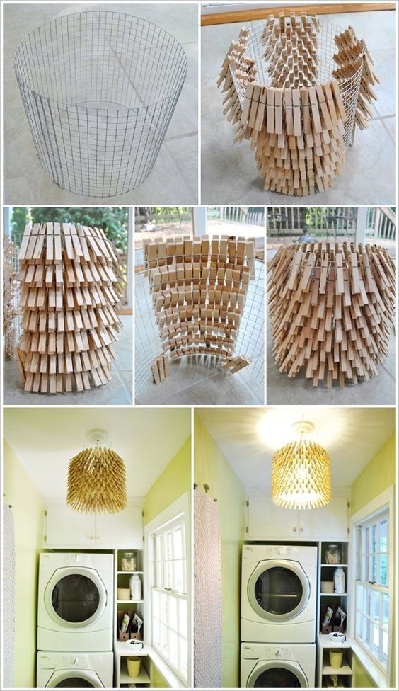 12 bricolages à faire avec des pinces à linge 9