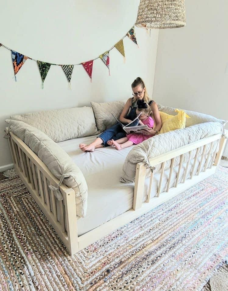L’idée de ce lit au sol pour enfant est géniale 4 L’idée de ce lit au sol pour enfant est géniale 4