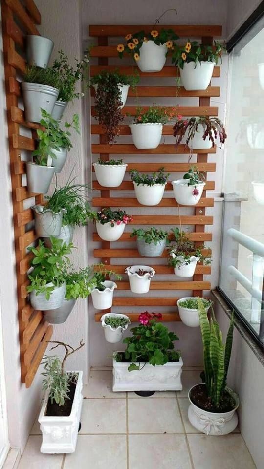 31 idées de jardinières murales en bois pour vos plantes 8 31 idées de jardinières murales en bois pour vos plantes 8
