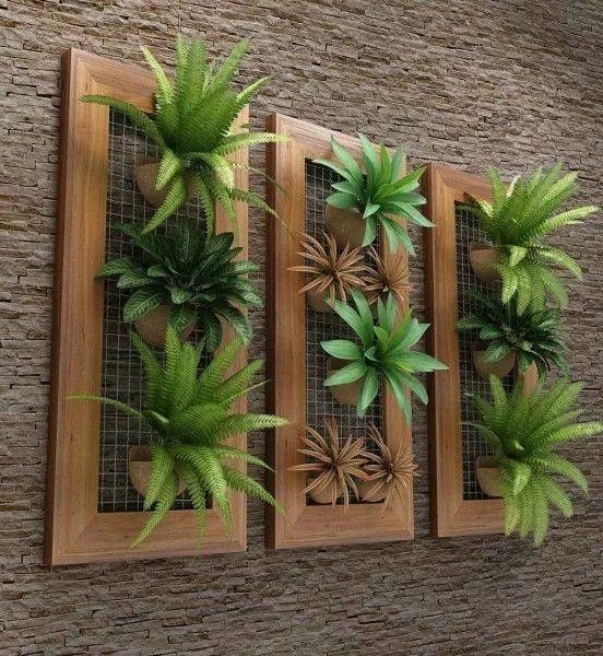 31 idées de jardinières murales en bois pour vos plantes 24 31 idées de jardinières murales en bois pour vos plantes 24