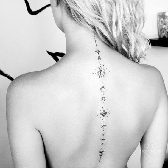 47 Tatouages nuque à la fois discrets et sensuels 7 47 Tatouages nuque à la fois discrets et sensuels 7