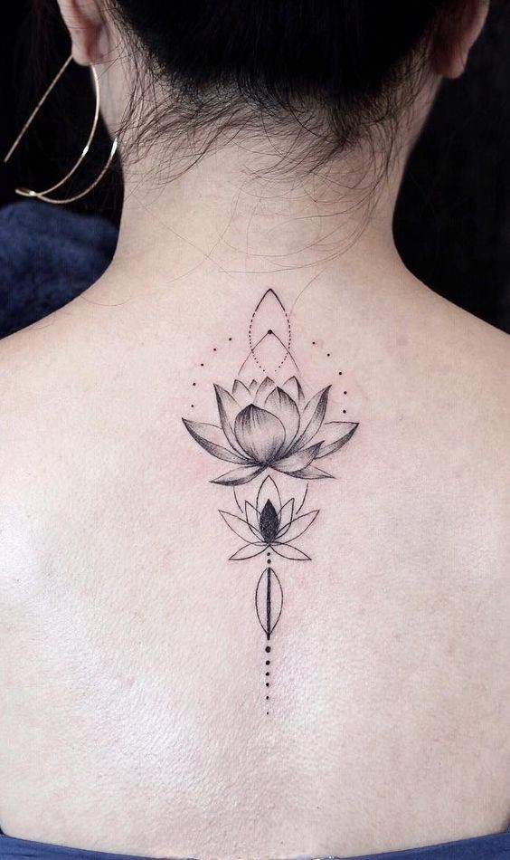 47 Tatouages nuque à la fois discrets et sensuels 25 47 Tatouages nuque à la fois discrets et sensuels 25