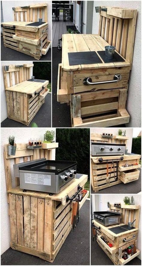 43 meubles en palettes simples à faire pour le jardin 10 43 meubles en palettes simples à faire pour le jardin 10