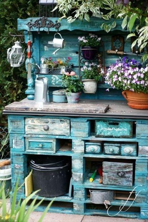 43 meubles en palettes simples à faire pour le jardin 16 43 meubles en palettes simples à faire pour le jardin 16