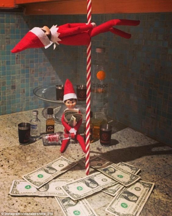 40 mises en scènes de bêtises d'elfes de Noël 29