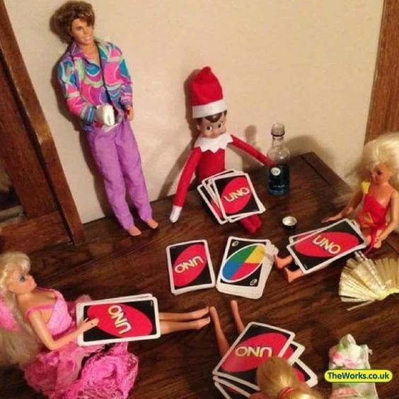 40 mises en scènes de bêtises d'elfes de Noël 35