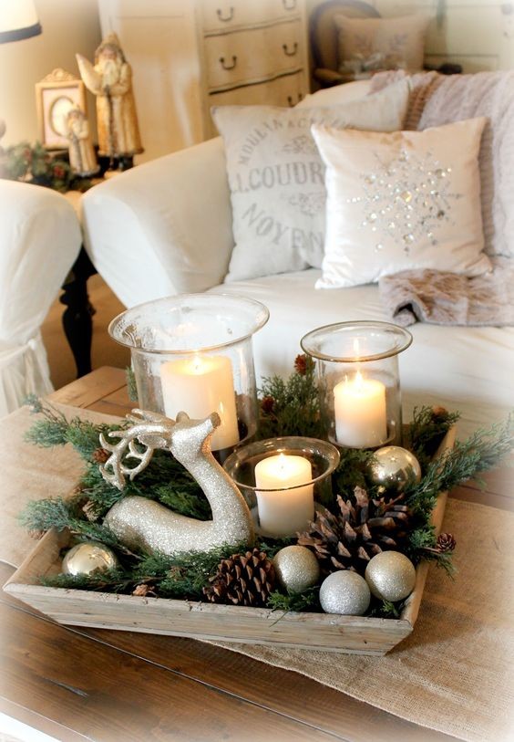 20 Centres de table magiques de Noël qui vous feront ressentir la joie des vacances 1 20 Centres de table magiques de Noël qui vous feront ressentir la joie des vacances 1