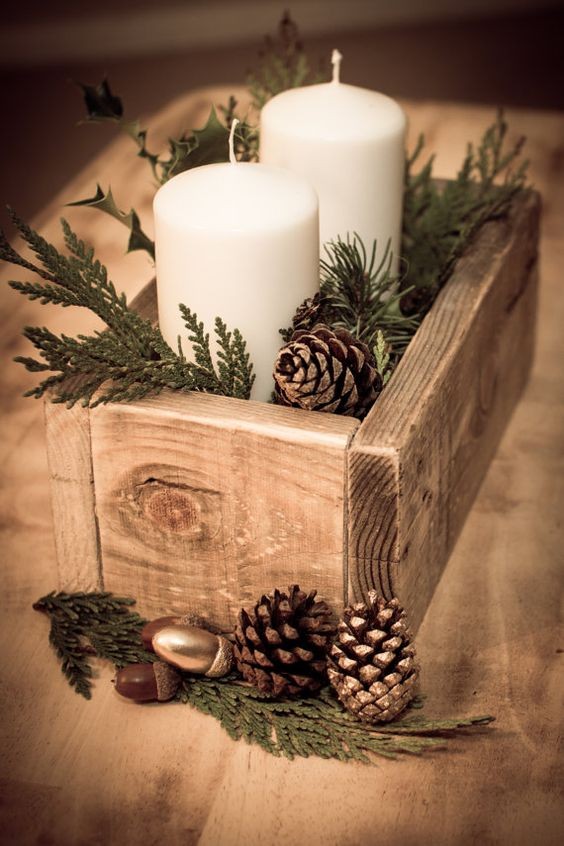 20 Centres de table magiques de Noël qui vous feront ressentir la joie des vacances 14 20 Centres de table magiques de Noël qui vous feront ressentir la joie des vacances 14