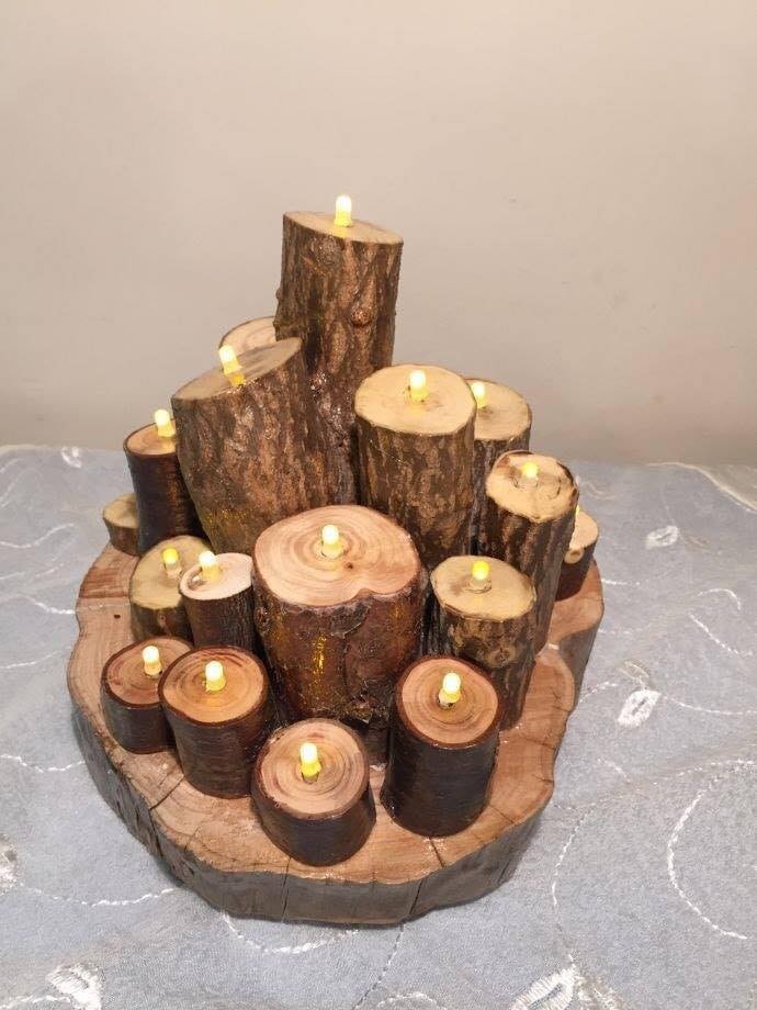 30 idées de décorations avec du bois 4