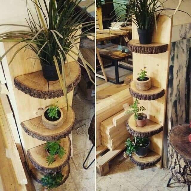 30 idées de décorations avec du bois 17