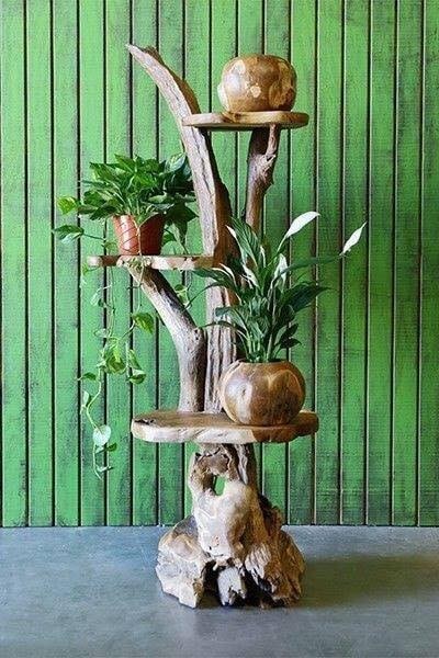 30 idées de décorations avec du bois 18