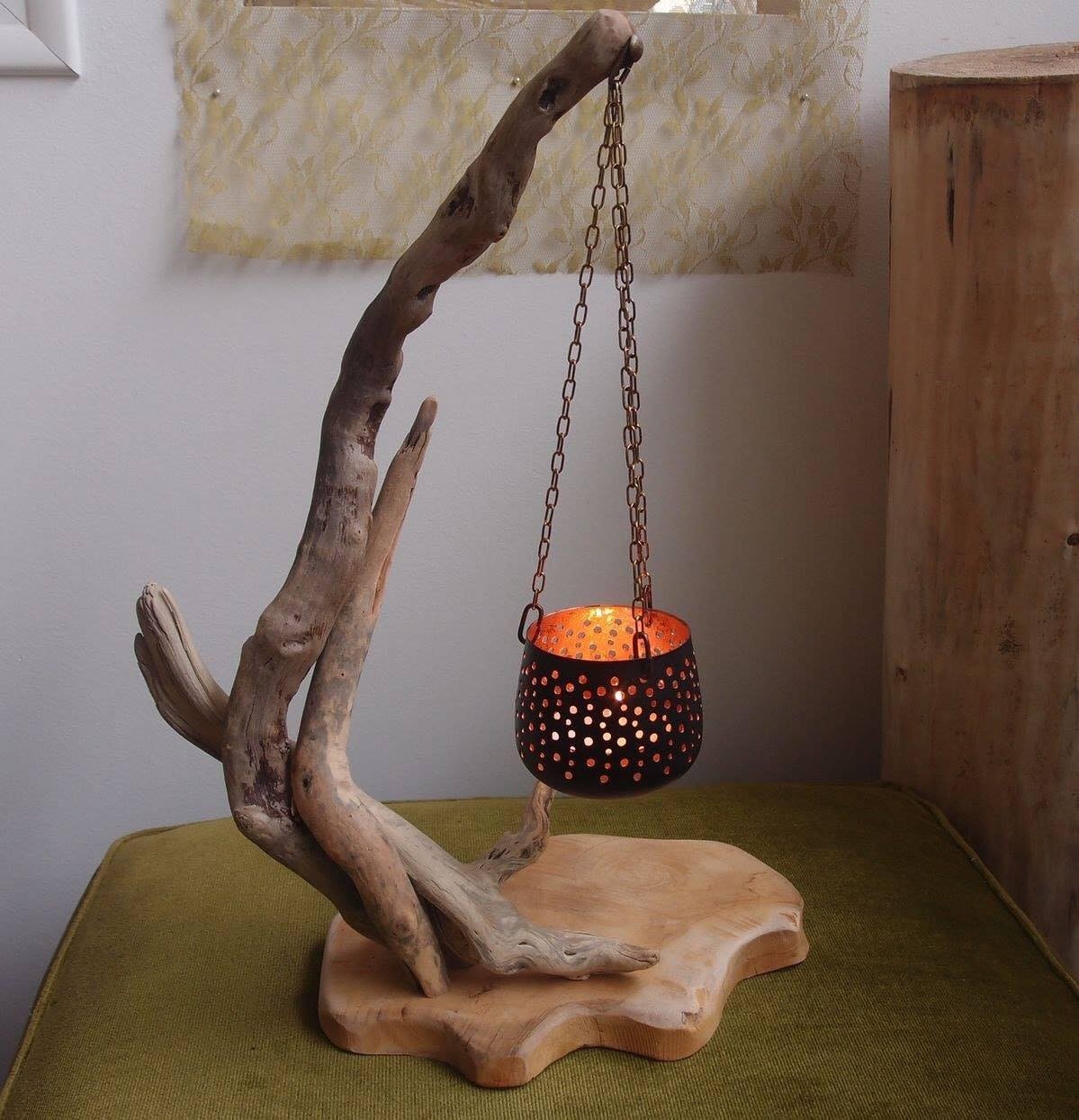 30 idées de décorations avec du bois 20