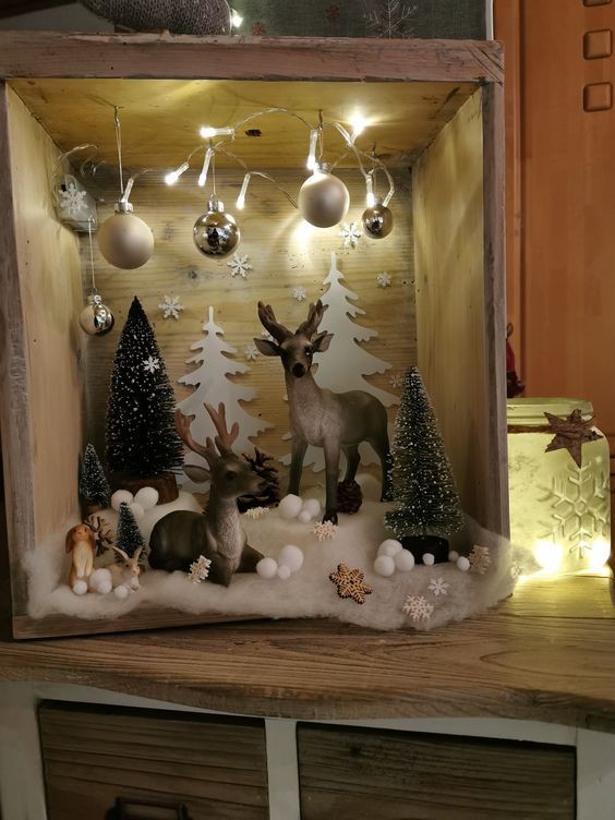 36 superbes idées de décorations confortables pour Noël 15 36 superbes idées de décorations confortables pour Noël 15