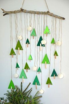 44 Décorations de Noël faites par des enfants 36
