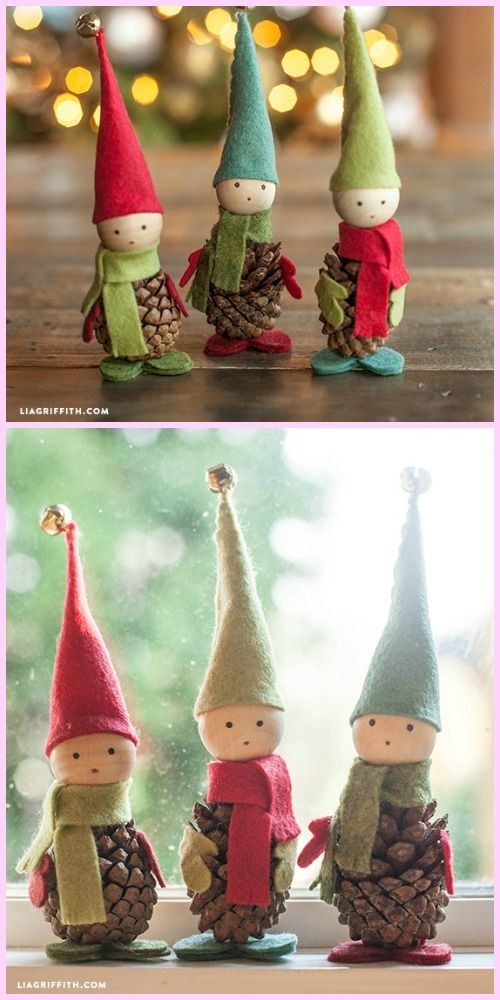 44 Décorations de Noël faites par des enfants 37