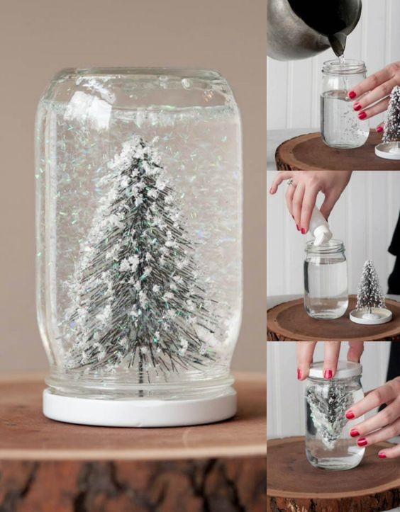 9 Déco de Noël avec des bocaux en verre 3 9 Déco de Noël avec des bocaux en verre 3