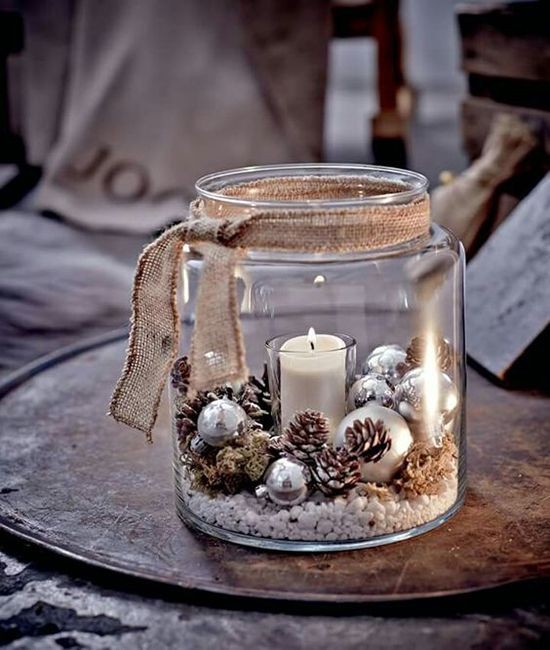 9 Déco de Noël avec des bocaux en verre 4 9 Déco de Noël avec des bocaux en verre 4