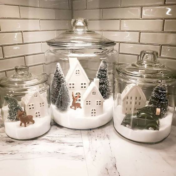 9 Déco de Noël avec des bocaux en verre 8 9 Déco de Noël avec des bocaux en verre 8