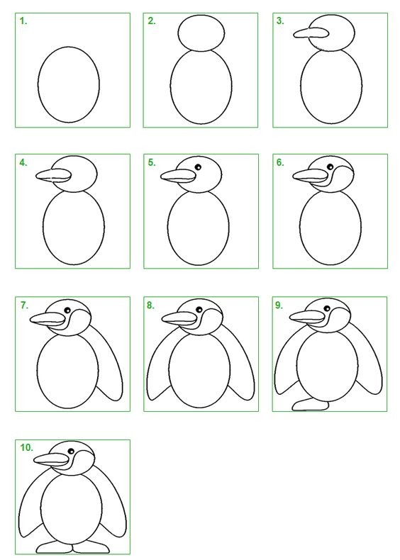 Comment dessiner - dessin étape par étape pour les enfants 6