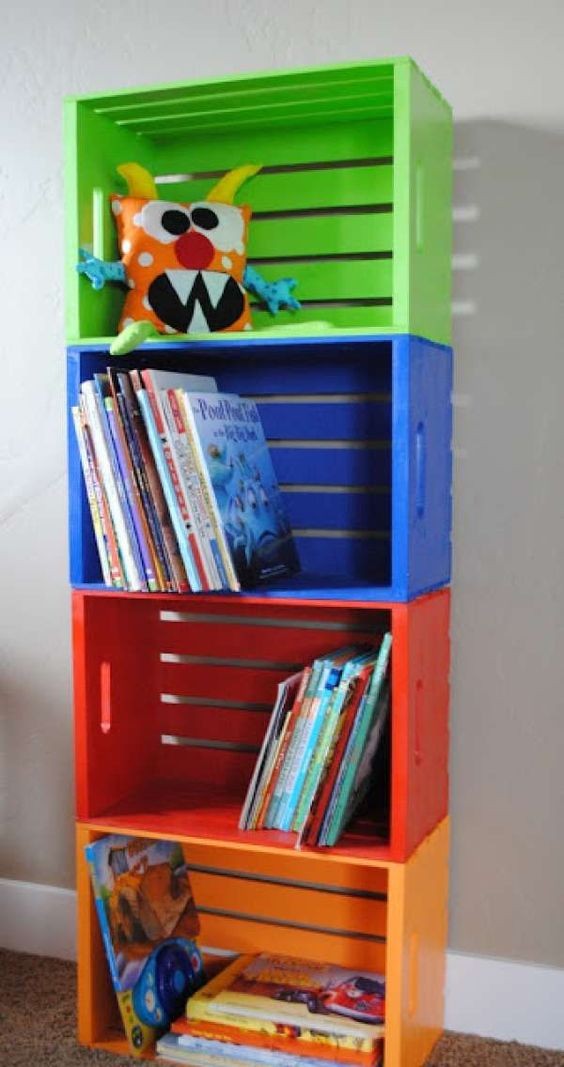 26 top idées de rangements de salle de jeux 3