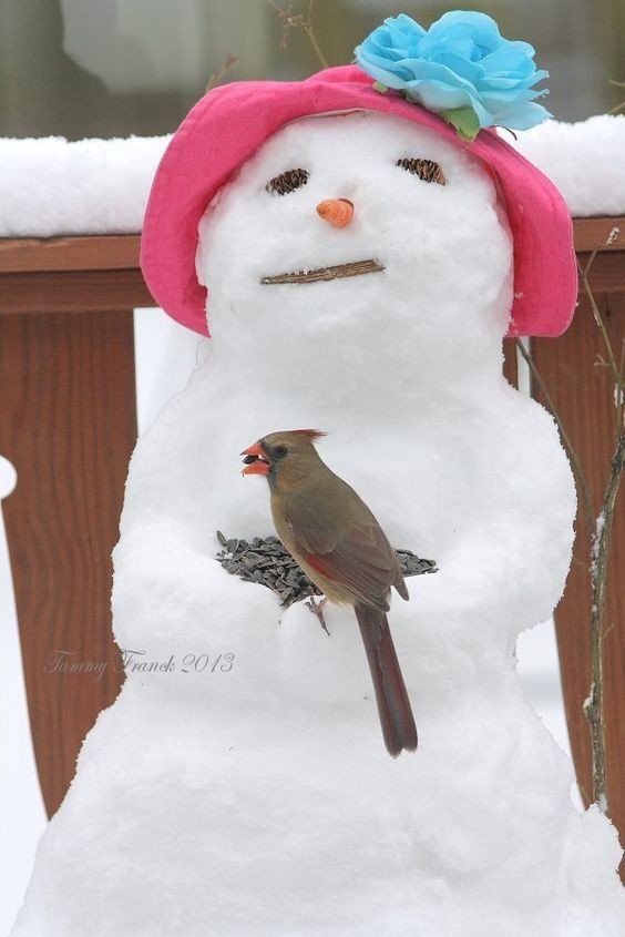 39 idées de bonhommes de neige à faire soi-même 36 39 idées de bonhommes de neige à faire soi-même 36