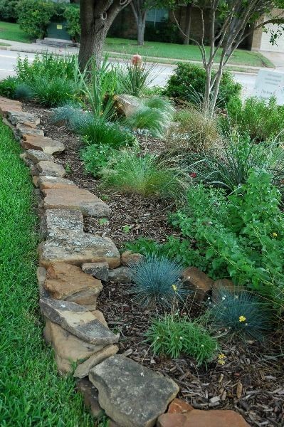 60 top idées de bordures de jardin en pierre 7