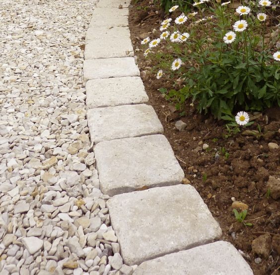 60 top idées de bordures de jardin en pierre 12