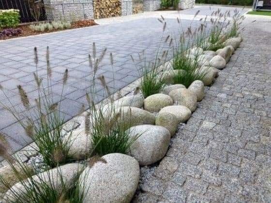 60 top idées de bordures de jardin en pierre 15