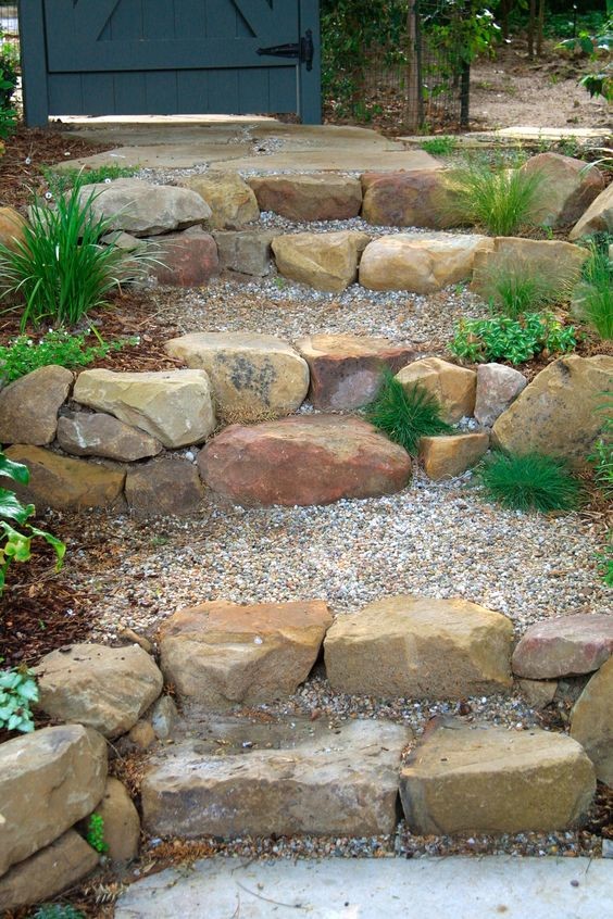 60 top idées de bordures de jardin en pierre 22