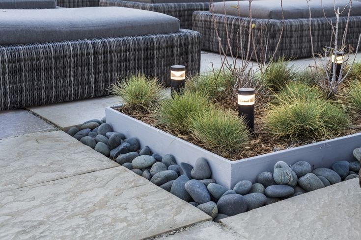 60 top idées de bordures de jardin en pierre 31