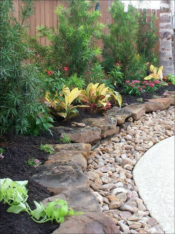 60 top idées de bordures de jardin en pierre 33