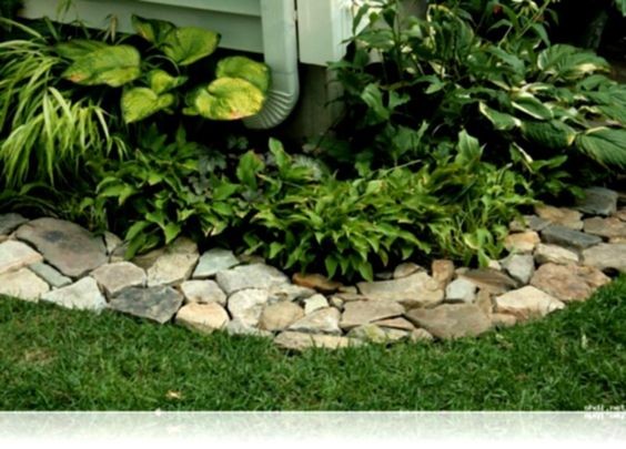 60 top idées de bordures de jardin en pierre 36