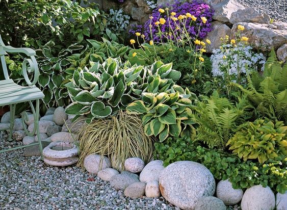 60 top idées de bordures de jardin en pierre 57